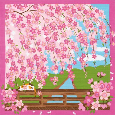風呂敷　三毛猫みけの夢日記　１～６月　５０