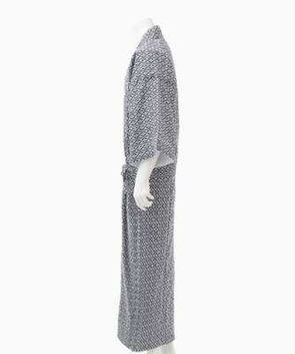 和晒ガーゼ三重袷寝巻　メンズ