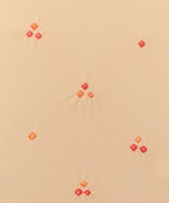 帯揚げ 夏物 正絹 扇面 新品 k2584 オリーブ色 撫子 青丹色 羊歯 お洒落着 流水 フォーマル 上品