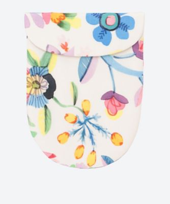 ＜saraca de sarasa＞足袋入れポーチ　花　カラフル