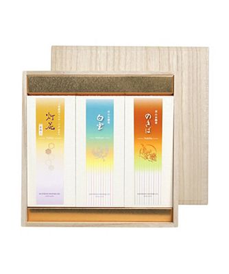 ＜松栄堂＞京線香　ミニローソク詰め合わせ　桐箱セット