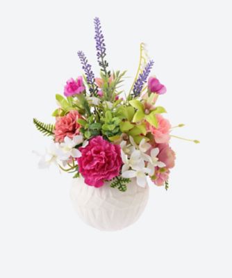 アーティフィシャルフラワーアレンジメント「花手まり」