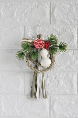 ＜FLORAL NEW YORK＞【迎春おまとめ】しめ飾り　陽