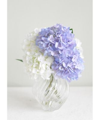 アーティフィシャルフラワーアレンジメント（2色の紫陽花） | FLORAL
