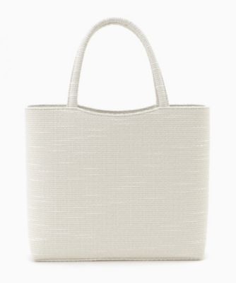 ＜saraca de sarasa＞タッセル付トートバッグ　ツイード　Ｓ