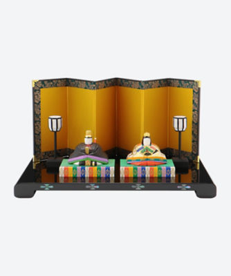 立雛7号　奈良一刀彫 送料無料】奈良一刀彫 神泉作 立雛 7号（三越） | 神泉/シンセン