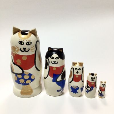 最終値下げ！作家作品、猫リョーシカご購入前に在庫ご確認下さい