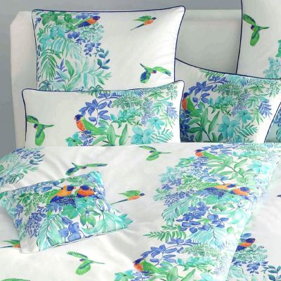 ＜Betten-Studio＞ジャージ―ピローケース「Ｂｉｒｄ　ｏｆ　Ｐａｒａｄｉｓｅ」