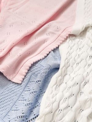 コットンニットケット「Ｍｉｎｅ」　シングルサイズ