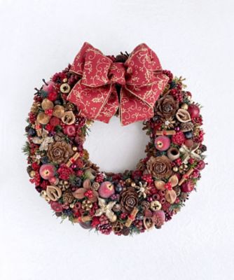 完売❤️聖夜の森の中木の実達溢れるXmasリース⭐️ハンドメイド　インテリア玄関 完売❤️聖夜の森の中木の実達溢れるXmasリース⭐️ハンドメイド