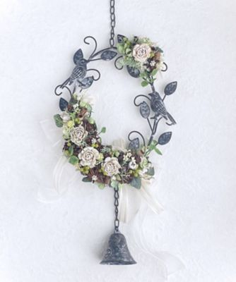 Atelier Maison Deco/アトリエ メゾン デコ Ａｔｅｌｉｅｒ　Ｃｅｄａｒ　Ｒｏｓｅ　ホワイトシダーローズとアイアンベル