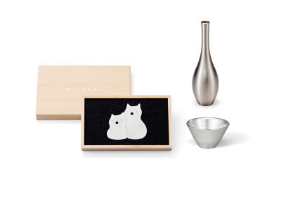 ＜能作＞７６０１【年内届】素材を楽しむ錫と真鍮セット【福袋】