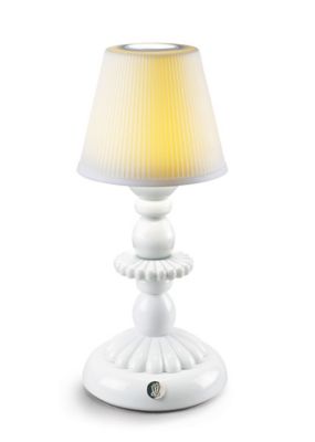 ＜LLADRO＞ＬＯＴＵＳ　ＦＩＲＥＦＬＹ　ＬＡＭＰ（ＷＨＩＴＥ）