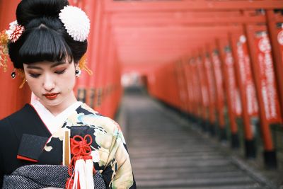 つまみ細工　饅頭菊の髪飾り　特大