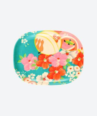 きものトレー　オーバル小皿（小紋）
