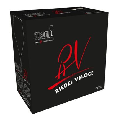＜リーデル・ヴェローチェ＞　シャンパーニュ・ワイン・グラス（２個入）