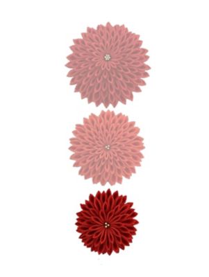 つまみ細工　饅頭菊の髪飾り　小