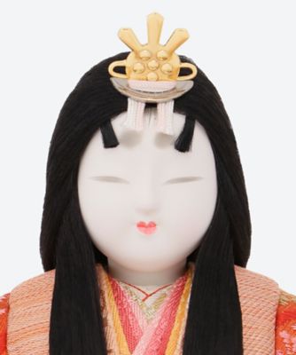 送料無料】【ECNo．M－27】真多呂作 木目込親王飾りセット | 金