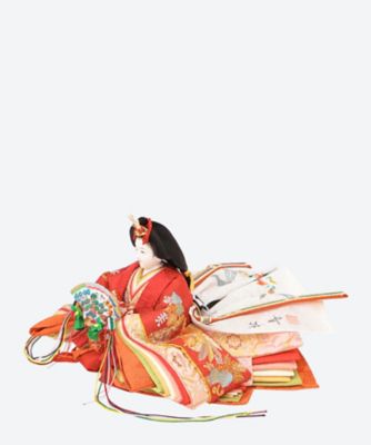 送料無料】【三越カタログNo．4】松寿作 衣裳着親王飾りセット | 小