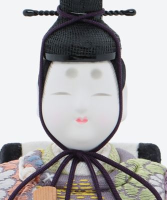 送料無料】【ECNo．M－28】真多呂作 木目込親王飾りセット | 金