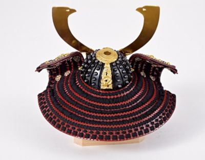 送料無料】【ECNo．F－15】辰広作 兜飾りセット（ケース入