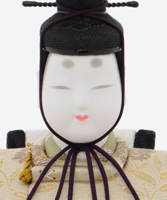 送料無料】【ECNo．M－29】真多呂作 木目込親王飾りセット | 金