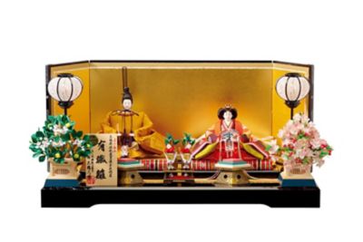 ＜大橋弌峰＞【送料無料】【ＥＣＮｏ．Ｆ－２６】弌峰作　衣裳着親王飾りセット