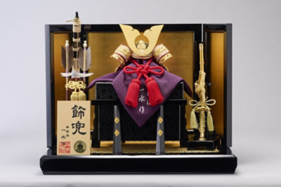 送料無料】【三越カタログNo．2】一水作 兜飾りセット | 平安一水