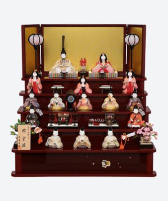 ＜金林真多呂＞【送料無料】【ＥＣＮｏ．Ｍ－３５】真多呂作　瑞雲雛１５人セット