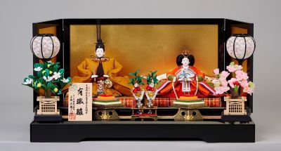 ＜大橋弌峰＞【送料無料】【三越カタログＮｏ．２】弌峰作　衣裳着親王飾りセット