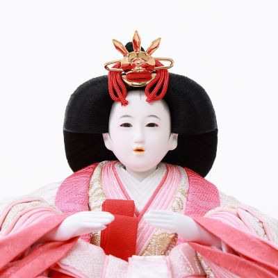 送料無料】【三越カタログNo．11】優香作 衣裳着親王飾りセット