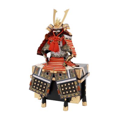 送料無料】【三越カタログNo．1】一水作 鎧飾りセット | 平安一水