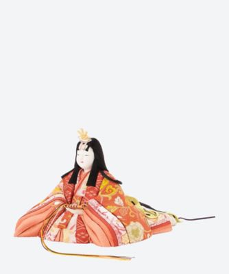 送料無料】【ECNo．M－18】真多呂作 木目込 正絹 麗香雛セット