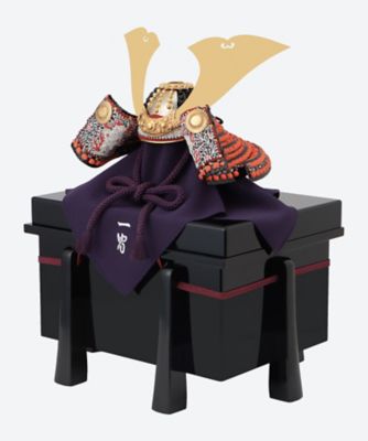 送料無料】【三越カタログNo．6】一冑作 1／3不動明王兜セット