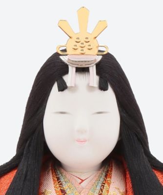 送料無料】【三越カタログNo．17】真多呂作 木目込 親王飾りセット