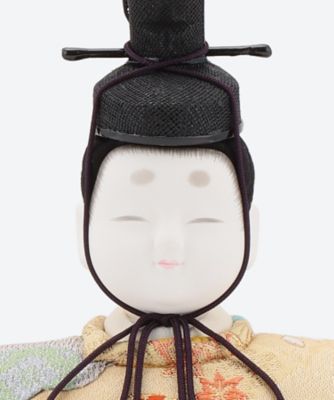 送料無料】【三越カタログNo．24】真多呂作 木目込 立雛飾りセット