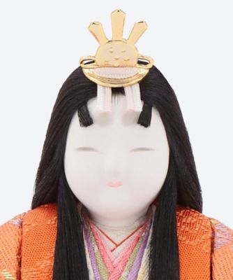 送料無料】【ECNo．M＿H06】真多呂作 木目込 本金 宝雅雛