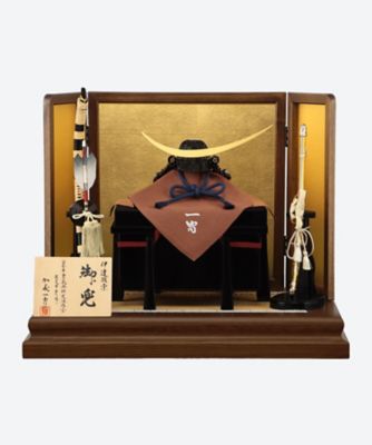 送料無料】【ECNo．26EC－M03】一冑作 1／4伊達兜セット