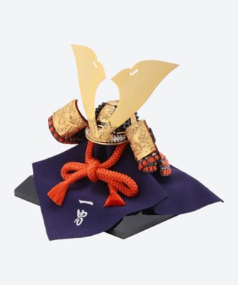 送料無料】【ECNo．26EC－M05】一冑作 1／4竹雀兜セット