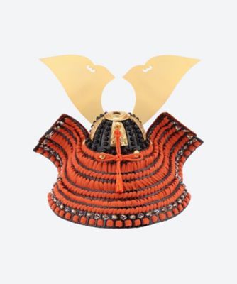 火事兜　MA454 送料無料】【ECNo．26EC－M05】一冑作 1／4竹雀兜セット