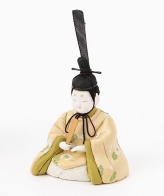 送料無料】【ECNo．M－46】真多呂作 木目込親王収納飾りセット