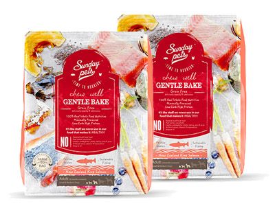 ＜Paddy by WAFONA＞Ｓｕｎｄａｙ　Ｐｅｔｓ　ジェントルベイクキングサーモン１．３Ｋｇ　２個セット【愛犬用】