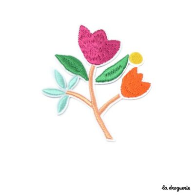 刺繍ワッペンコレクション「フラワーマルシェ」