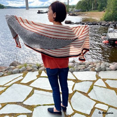 編み物キット「ショール　ＫＡＭＯＧＡＷＡ」