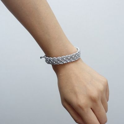 Ｋｎｏｔｗｏｒｋ　ｂｒａｃｅｌｅｔ　Ｍ（幅　約１．３ｃｍ）各色