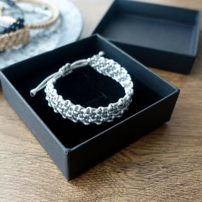 Ｋｎｏｔｗｏｒｋ　ｂｒａｃｅｌｅｔ　Ｓ　（幅　約０．７ｃｍ）　各色