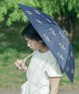 野ばら刺繍】晴雨兼用日傘（折りたたみ傘タイプ ）各種 | ファッション