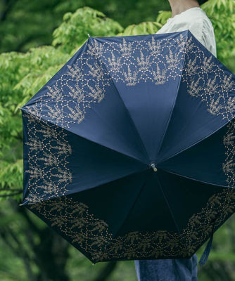 イラカ柄刺繍】晴雨兼用日傘 長傘タイプ 各種 | ファッション・服 