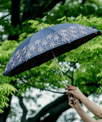 イラカ柄刺繍】晴雨兼用日傘 長傘タイプ 各種 | ファッション・服 