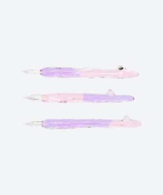 ガラスペン 水 バブル ピンク inkセット | NORTHERNLIGHTS